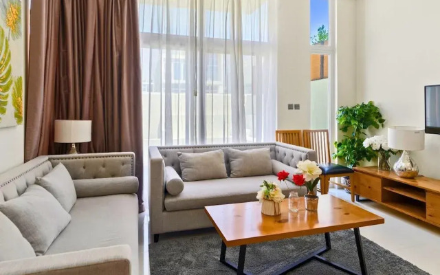 Modern 3BR townhouse in Damac Hills 2