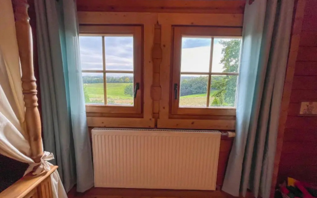 Ferienhaus Blockhaus Am Hengstberg Bei Dresden