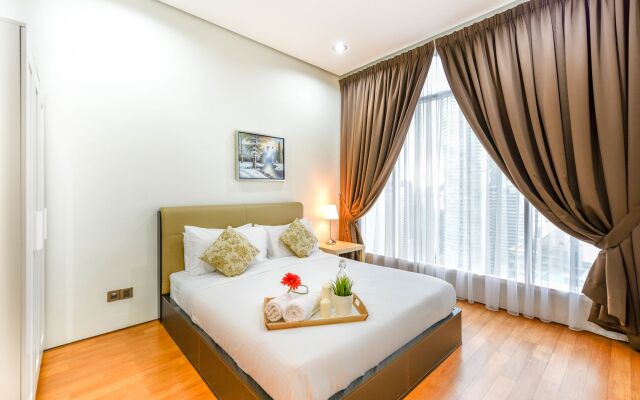 Отель Soho Suites KLCC Apartment Малайзия, Куала-Лумпур - отзывы, цены и фото номеров - забронировать отель Soho Suites KLCC Apartment онлайн вид на фасад