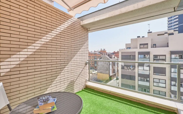 Apartamento con terraza Barrilero by My City Home