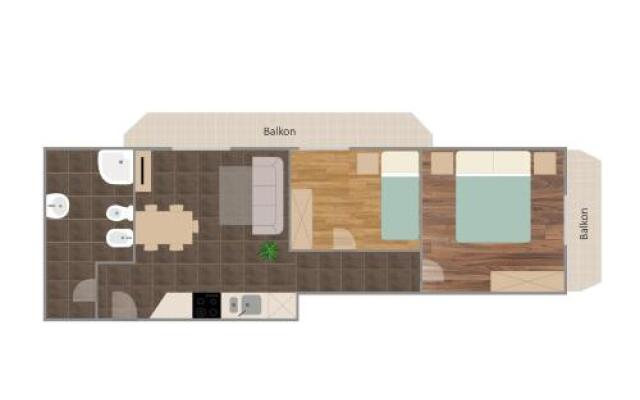 Отель Residence Reinhild Наллес вид на фасад