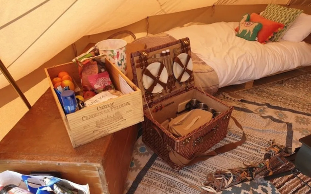 Whispers the Wind Bell Tent Hang Out Zone
