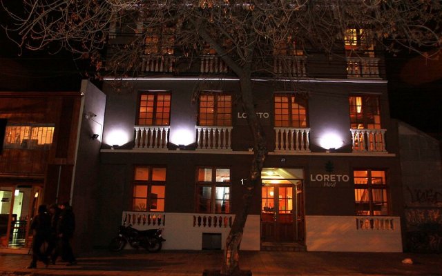 Hotel Loreto in Santiago, Chile from 73$, photos, reviews - zenhotels.com hotel front