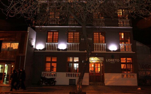 Hotel Loreto in Santiago, Chile from 74$, photos, reviews - zenhotels.com hotel front