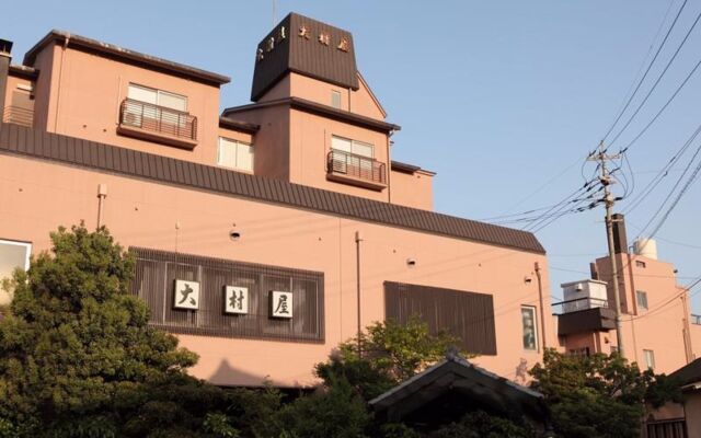 Отель Ryokan Oomuraya Кашима вид на фасад