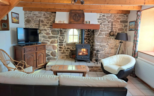 Stone House in Brittany Near Sandy Beaches