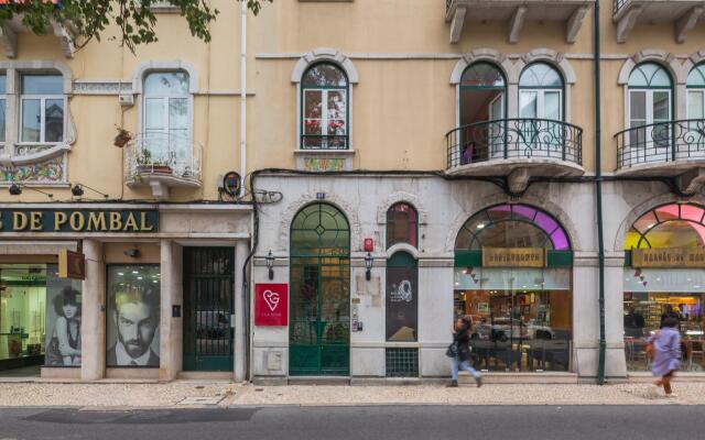 Отель Residencial Vila Nova Лиссабон вид на фасад