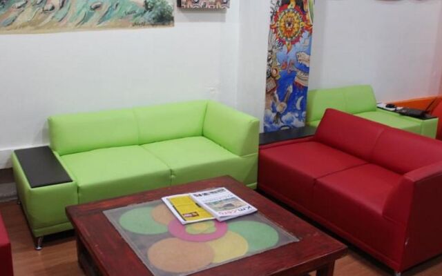 Hostel Amigo Мехико комната для гостей