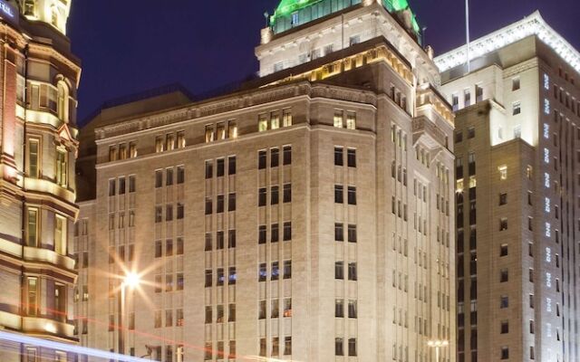 Отель Fairmont Peace Hotel Китай, Шанхай - отзывы, цены и фото номеров - забронировать отель Fairmont Peace Hotel онлайн вид на фасад