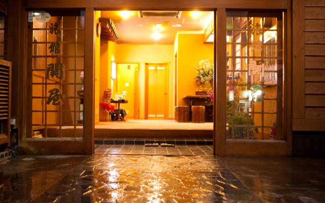 Отель Ryokan Sekiya Беппу вид на фасад