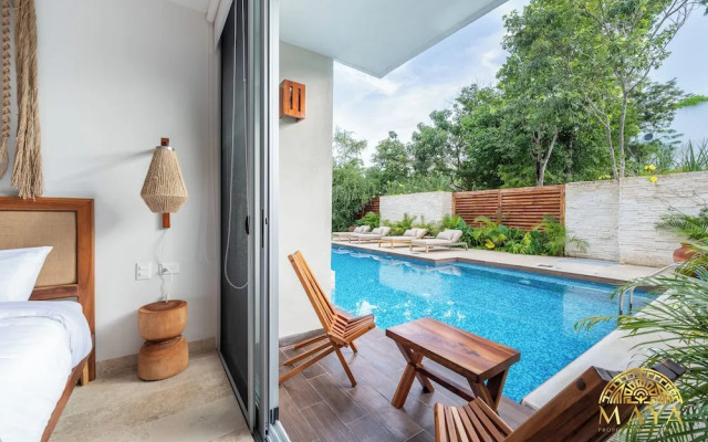 NHOA 101B 1BR Lux Pool access Aldea Zama
