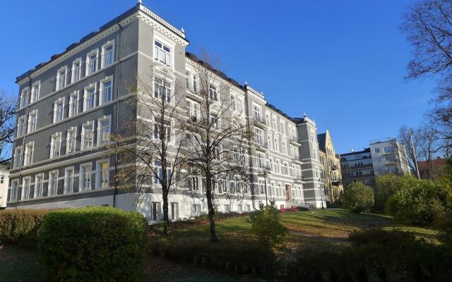 Апартаменты Frogner House Apartments Underhaugsvn 15 вид на фасад