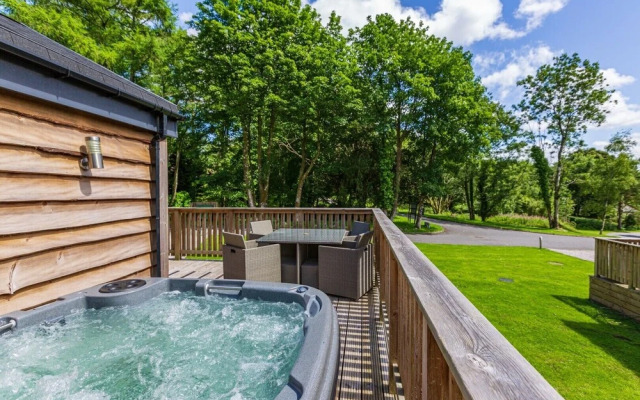 Squirrel Lodge 41 with Hot Tub, Newton Stewart