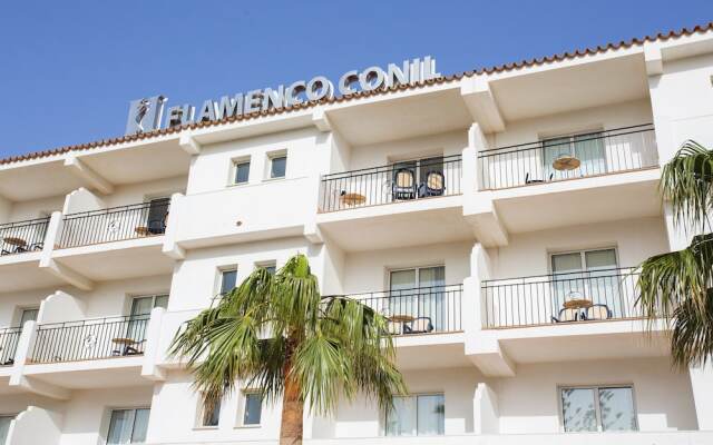Отель Hipotels Hotel Flamenco Conil Испания, Кониль-де-ла-Фронтера - отзывы, цены и фото номеров - забронировать отель Hipotels Hotel Flamenco Conil онлайн вид на фасад