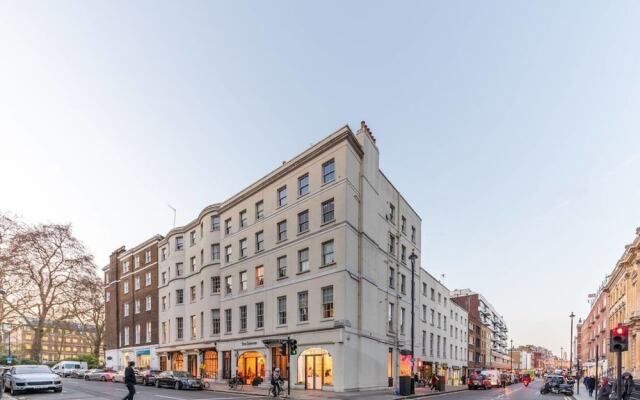 Отель West End Flat mins from Oxford St Великобритания, Лондон - отзывы, цены и фото номеров - забронировать отель West End Flat mins from Oxford St онлайн вид на фасад
