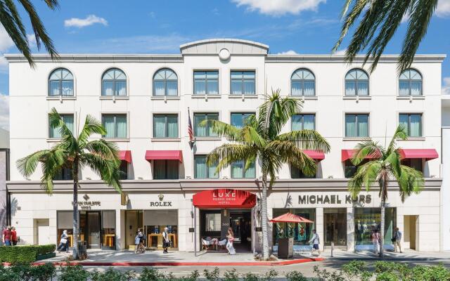 Luxe Hotel Rodeo Drive вид на фасад