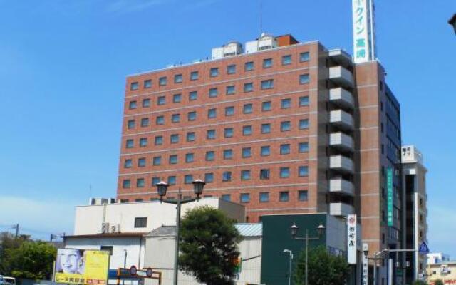 Отель Park Inn Takasaki Томиока вид на фасад