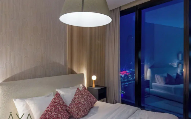 Aya - Beachfront Bliss 2BR Haven at The Beach Residences