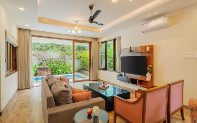 ELIVAAS Villa Valerie 3BHK Pool & Bar