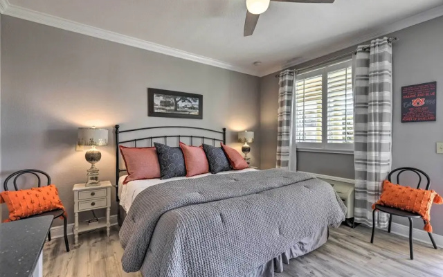 Cozy Auburn Studio < 1 Mile to University!