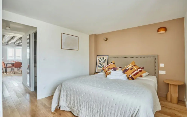 Charming Flat 1 Bedroom Le Marais Beaubourg