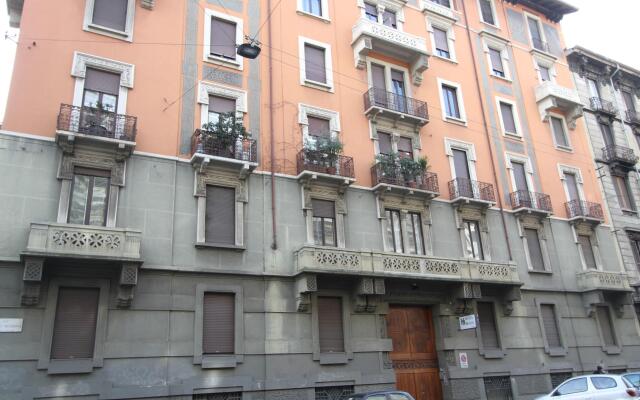 Hotel Brasil Милан вид на фасад