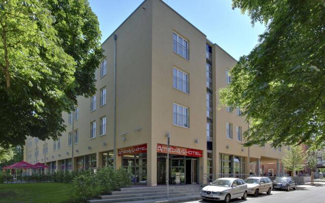 Отель Best Western Amedia Hamburg вид на фасад