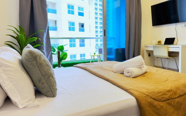 Квартира Marina Canal Studio Balcony Near JBR Beach