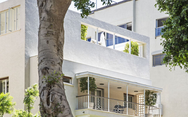 Отель White Villa Tel Aviv Тель-Авив вид на фасад