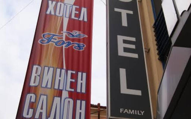 Hotel Fors вид на фасад