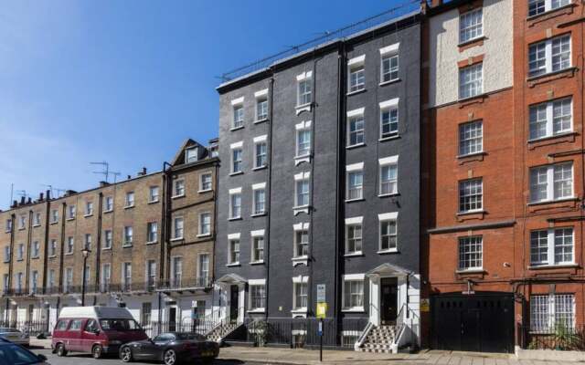 Отель Modern 2 Bedroom Flat Near Baker Street Великобритания, Лондон - отзывы, цены и фото номеров - забронировать отель Modern 2 Bedroom Flat Near Baker Street онлайн вид на фасад