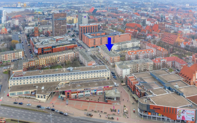 Apartament Przytulny, balkon, Centrum 150m od dworca Gdańsk Główny