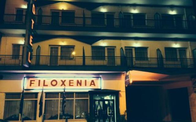 Отель Filoxenia вид на фасад