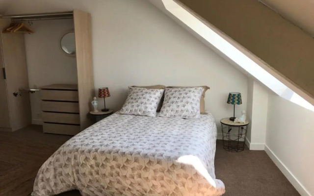 Le Gite de L'amer - T2 - Duplex - Centre Bourg (Adults Only)