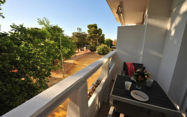 Diseño Terraza dos baños Parking