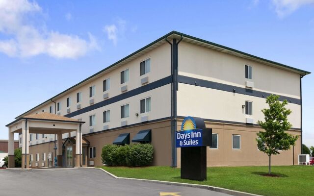 Отель Days Inn & Suites Romeoville вид на фасад