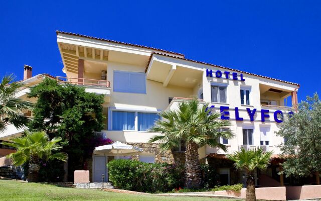 Kelyfos Hotel Bungalows And Suites Ситония вид на фасад