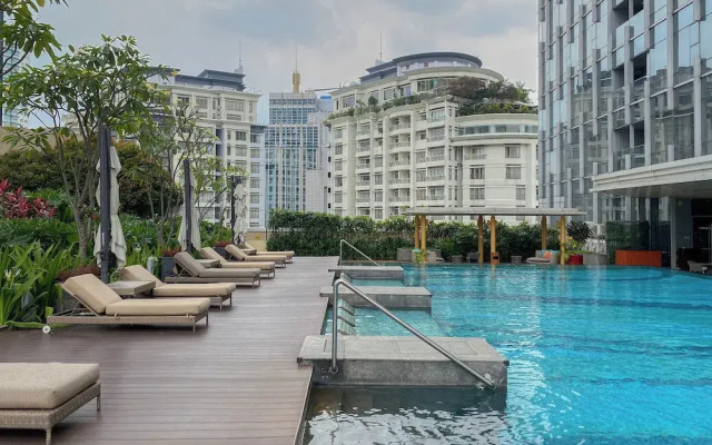 Elegant Earth Tone 3Br At Ciputra World 1 Apartment