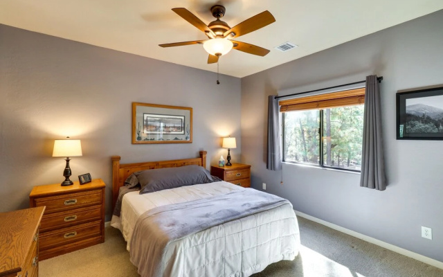 Wraparound Deck + Large Yard: Pinetop Home!