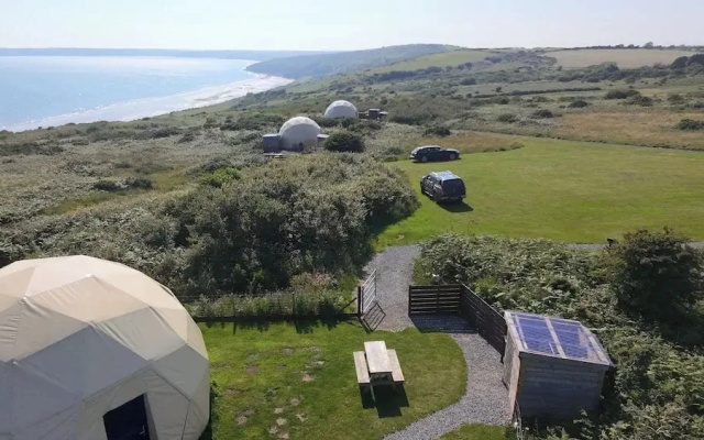 Geodesic Dome With sea Views
