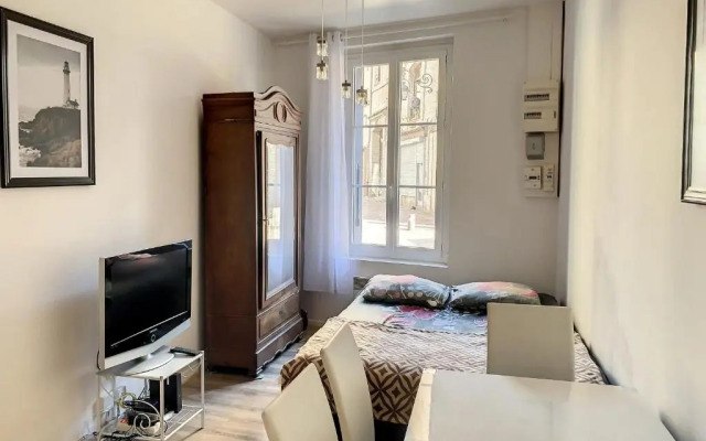 Studio tout confort dans le centre-ville de Dieppe