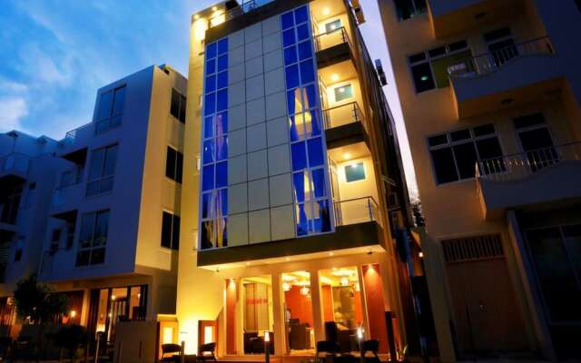 Отель Sand Gate Inn Мальдивы, Атолл Каафу - отзывы, цены и фото номеров - забронировать отель Sand Gate Inn онлайн вид на фасад