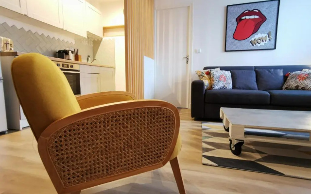 Happy Kool - centre ville + wifi + parking privé