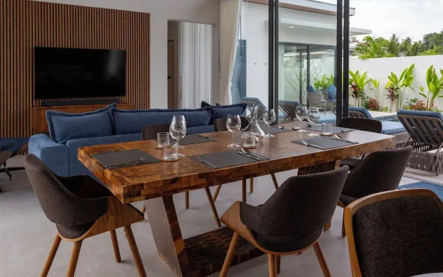 3BR Pool Villa withBBQ Near Beaches V279