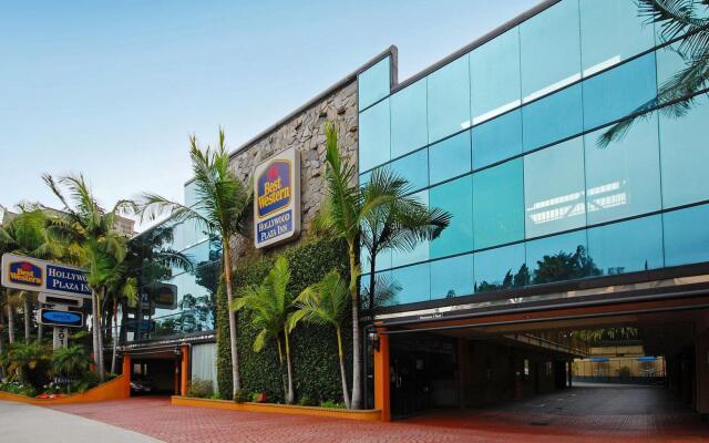 Отель Best Western Hollywood Plaza Inn США, Лос-Анджелес - отзывы, цены и фото номеров - забронировать отель Best Western Hollywood Plaza Inn онлайн вид на фасад
