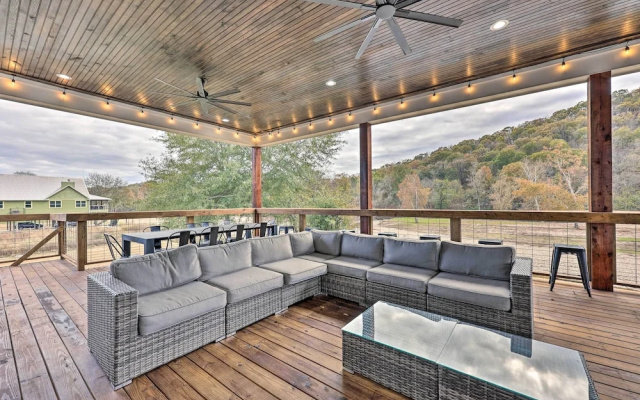 Lavish Riverfront Escape w/ Gas Grill!