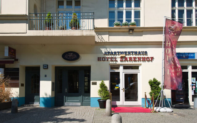Отель Zarenhof Prenzlauer Berg вид на фасад