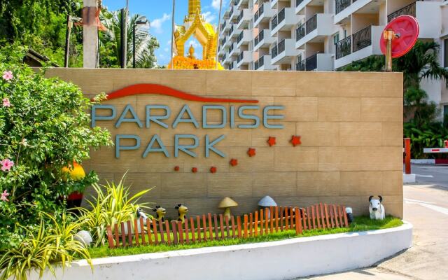 Отель Paradise Park Condo Паттайя вид на фасад