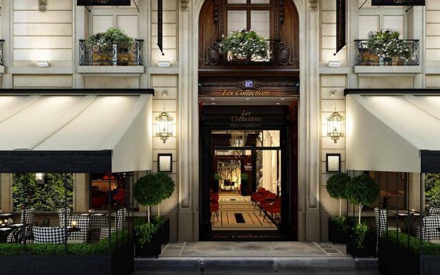 Отель Sofitel Le Faubourg Париж вид на фасад