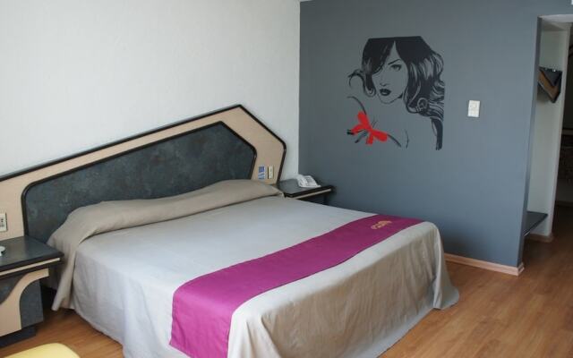 Отель Motel Caban Мехико вид на фасад